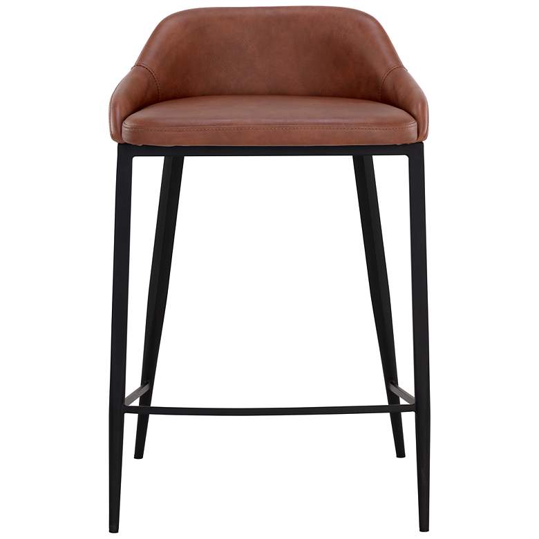 Image 2 Sunpan Astra Counter Stool Cinnamon Brown more views