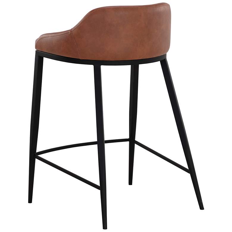 Image 4 Sunpan Astra Counter Stool Cinnamon Brown more views