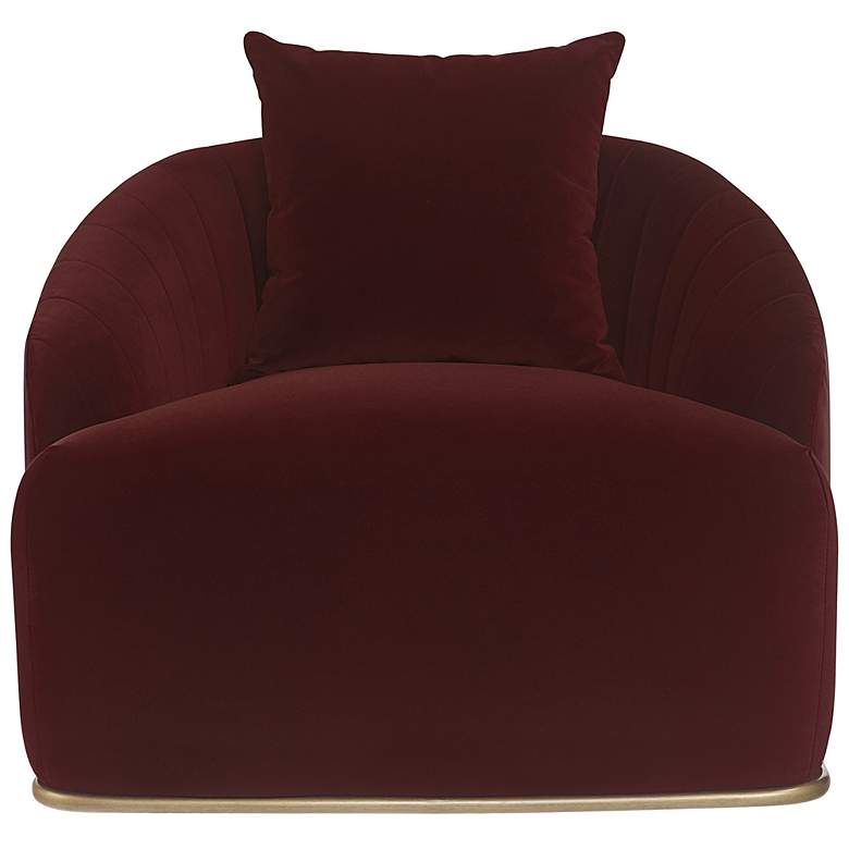 Image 3 Sunpan Astrid Armchair Merlot more views