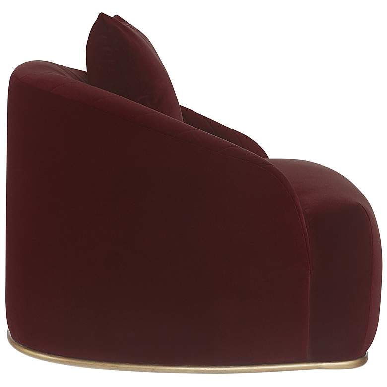 Image 4 Sunpan Astrid Armchair Merlot more views