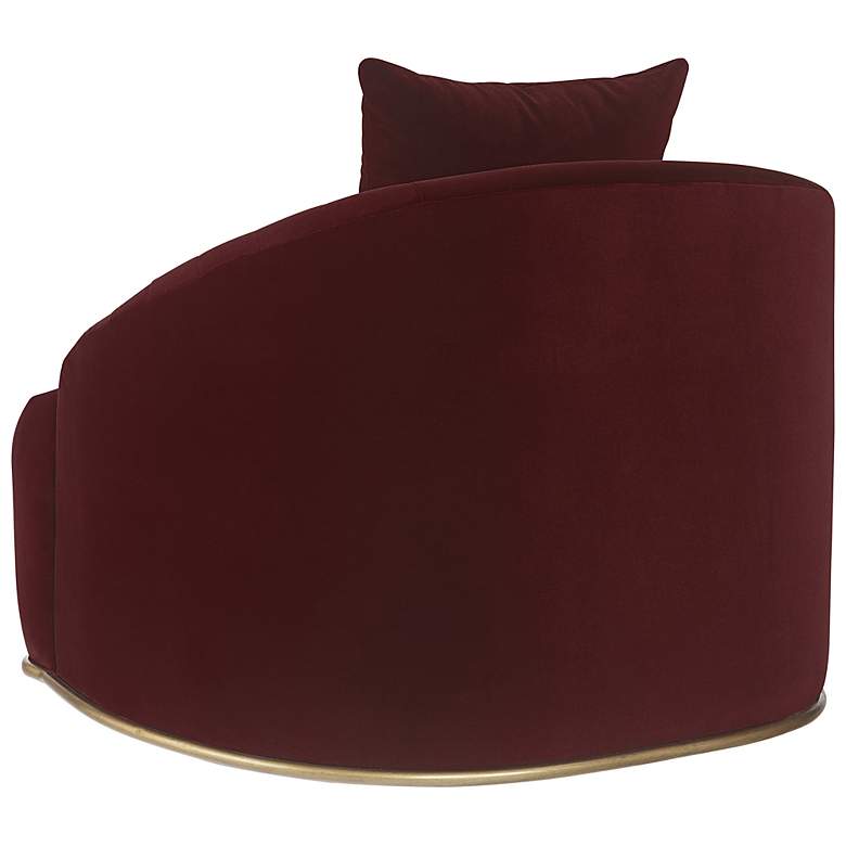 Image 5 Sunpan Astrid Armchair Merlot more views
