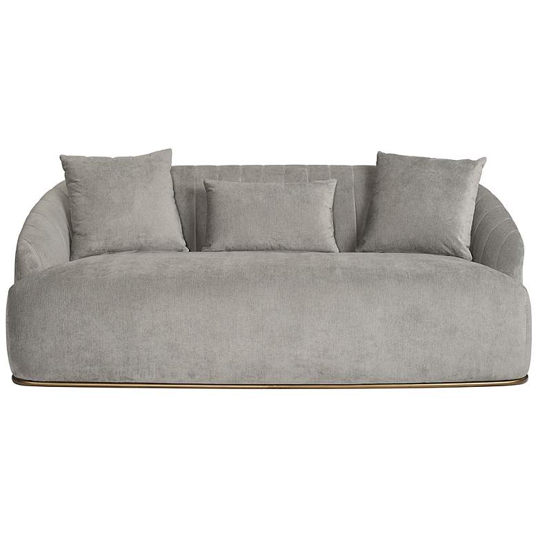Image 2 Sunpan Astrid Sofa Polo Club Stone more views