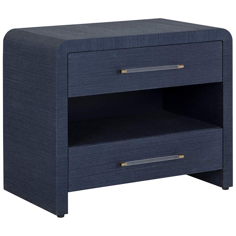 Image 2 Sunpan Atherton Nightstand Indigo more views