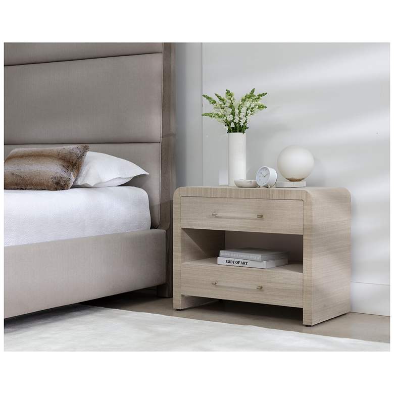 Image 5 Sunpan Atherton Nightstand Sand more views