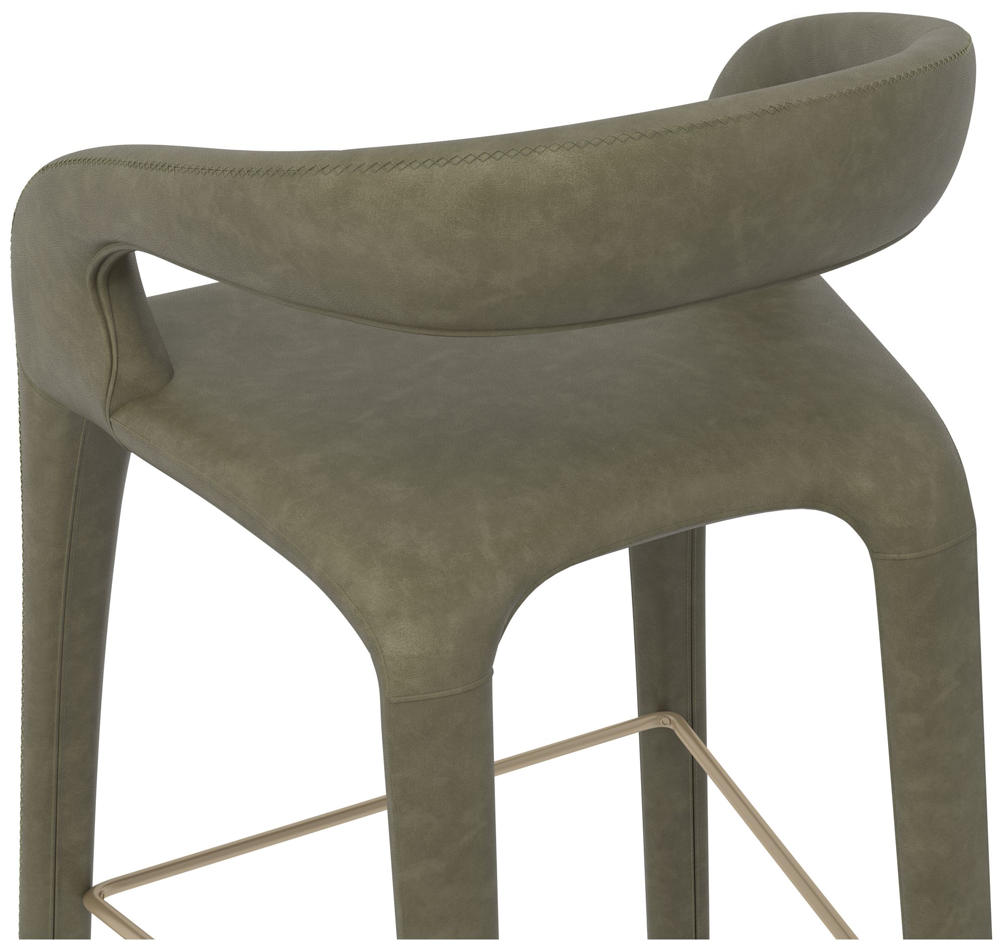 Image 4 Sunpan Atika Counter Stool Ivanhoe Pine more views