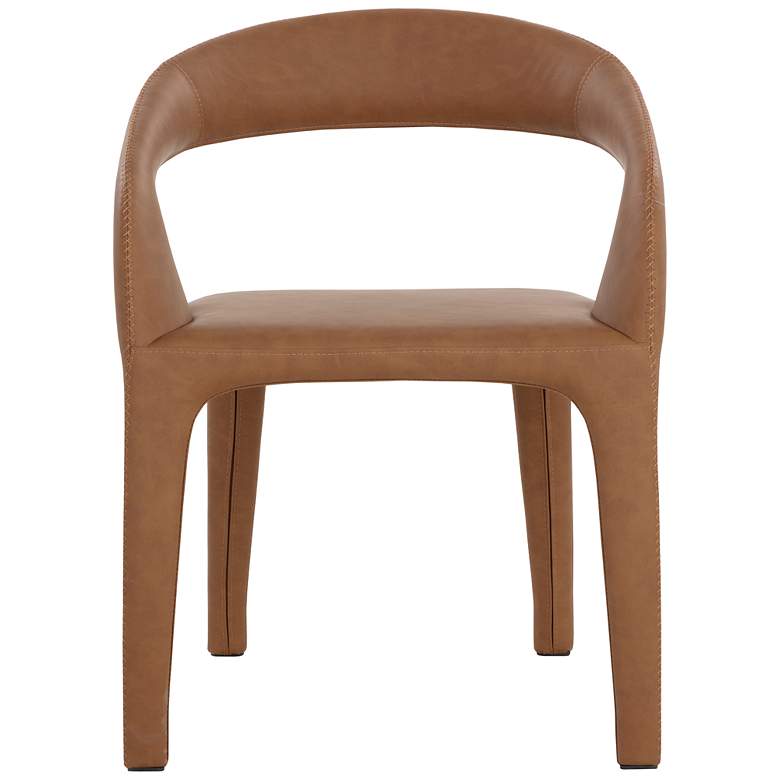 Image 2 Sunpan Atika Dining Armchair Milliken Cognac more views