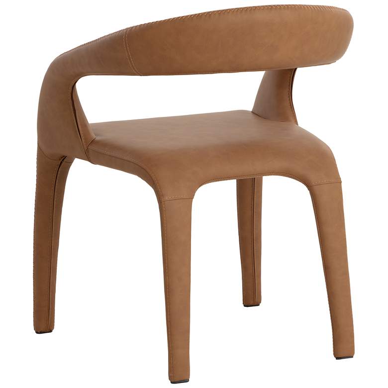Image 4 Sunpan Atika Dining Armchair Milliken Cognac more views