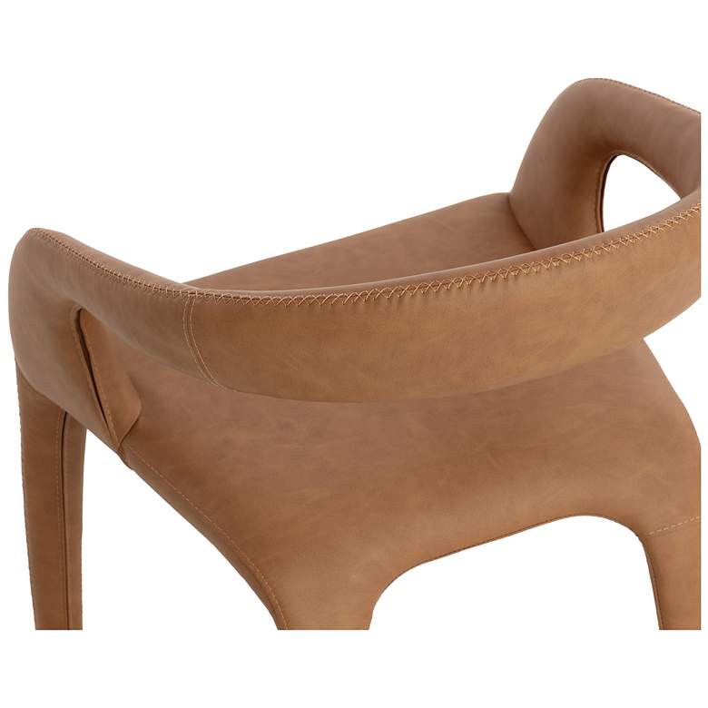 Image 5 Sunpan Atika Dining Armchair Milliken Cognac more views
