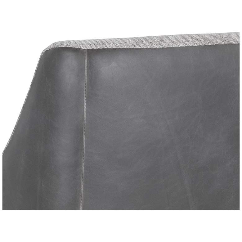 Image 6 Sunpan Aurora Counter Stool Polo Club Stone and Overcast Gray more views