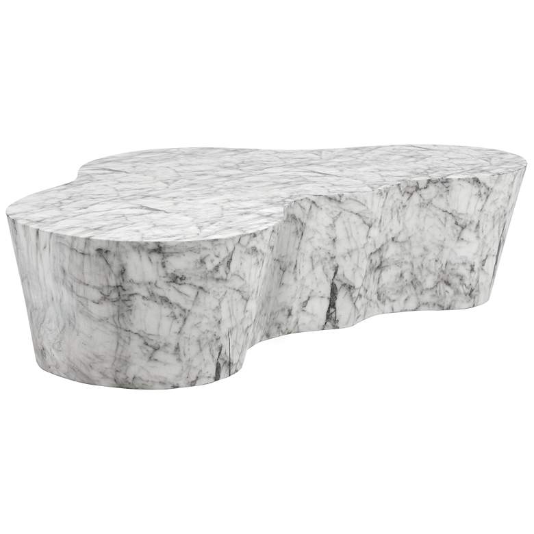 Image 2 Sunpan Ava Coffee Table Marble Look more views