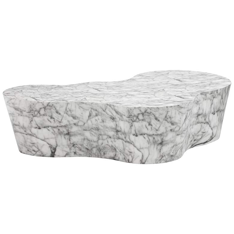 Image 3 Sunpan Ava Coffee Table Marble Look more views