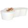 Sunpan Ava Coffee Table Terrazzo