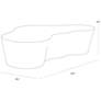 7_Sunpan Ava Coffee Table Terrazzo more views