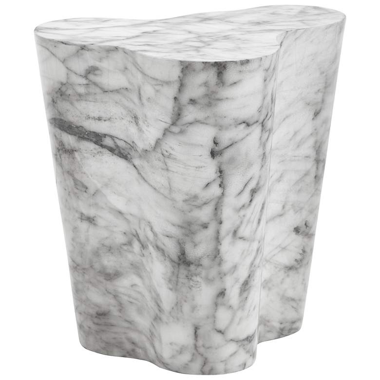 Image 2 Sunpan Ava End Table Small Marble Look more views