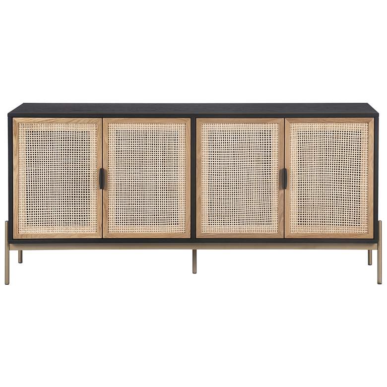 Image 2 Sunpan Avida Sideboard Large Gold Black and natural more views