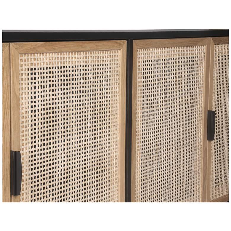 Image 7 Sunpan Avida Sideboard Large Gold Black and natural more views