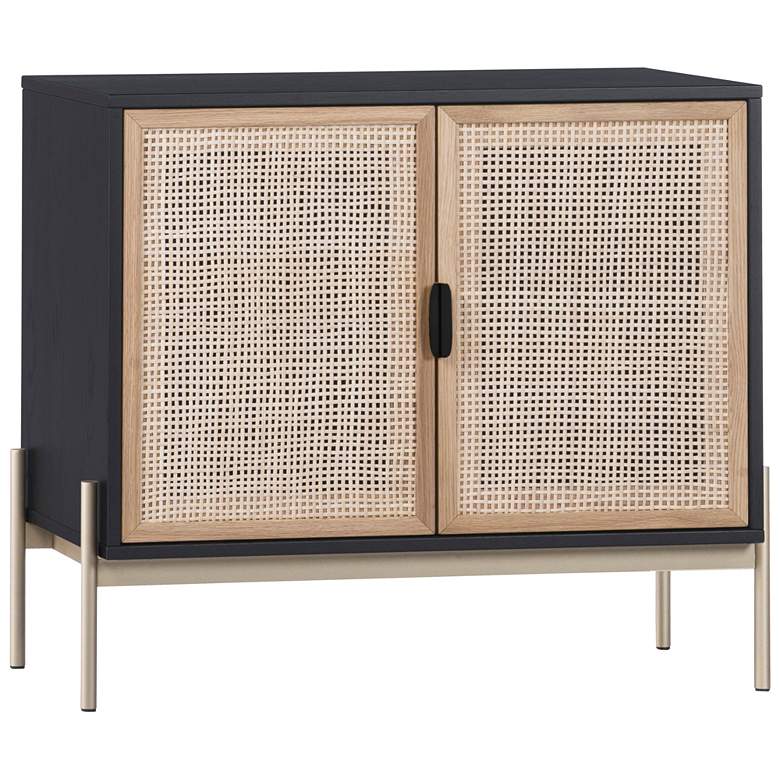 Image 1 Sunpan Avida Sideboard Small Gold Black and natural