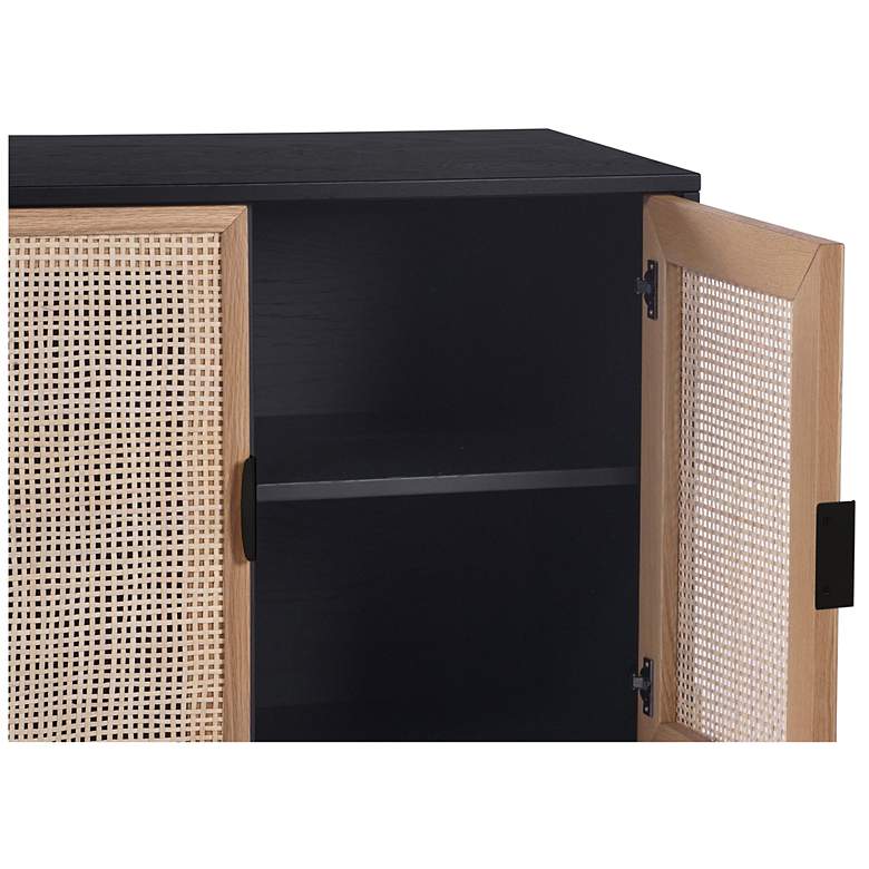 Image 5 Sunpan Avida Sideboard Small Gold Black and natural more views