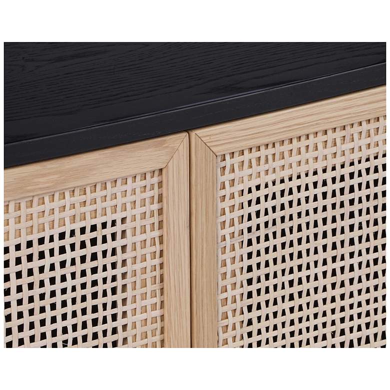 Image 6 Sunpan Avida Sideboard Small Gold Black and natural more views