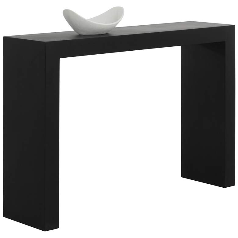 Image 1 Sunpan Axle Console Table Black