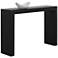 Sunpan Axle Console Table Black