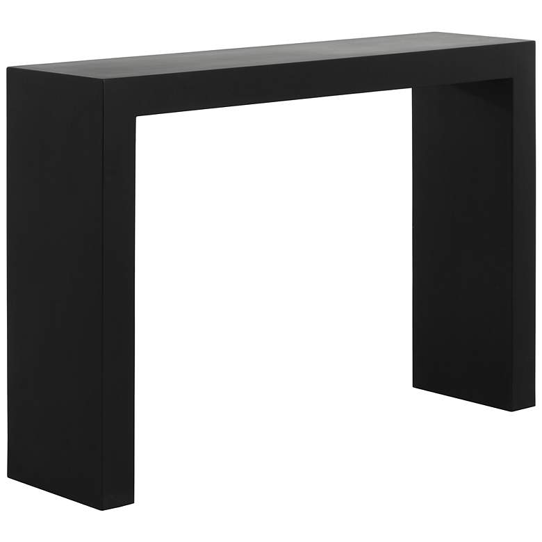 Image 2 Sunpan Axle Console Table Black more views