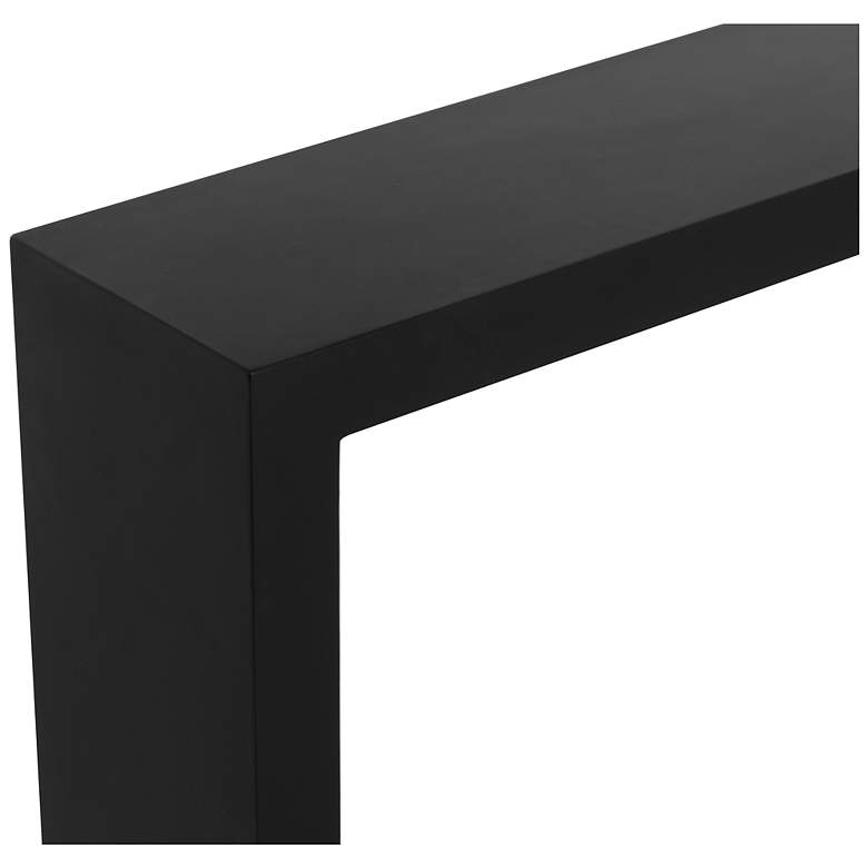 Image 4 Sunpan Axle Console Table Black more views
