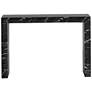 3_Sunpan Axle Console Table Marble Look Black more views