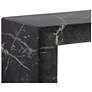 5_Sunpan Axle Console Table Marble Look Black more views