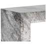 5_Sunpan Axle Console Table Marble Look Gray more views