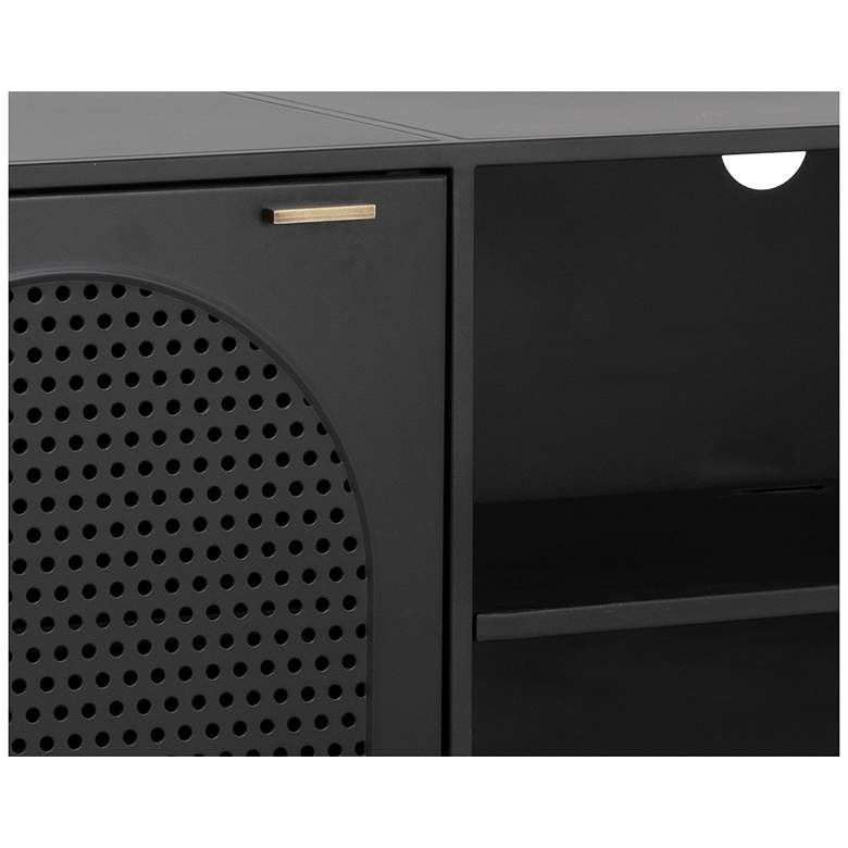 Image 4 Sunpan Aziza Media Console And Cabinet more views