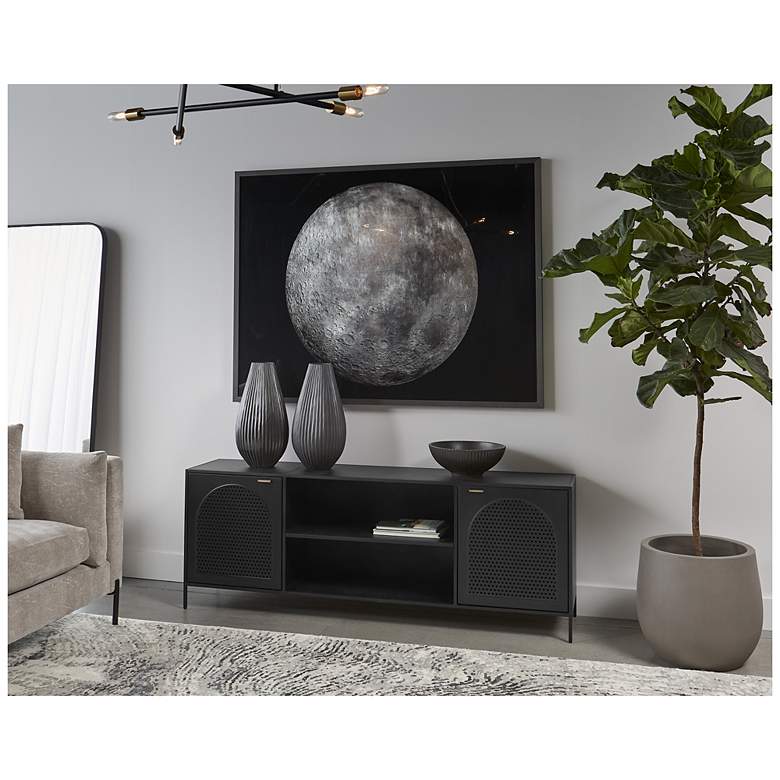 Image 5 Sunpan Aziza Media Console And Cabinet more views