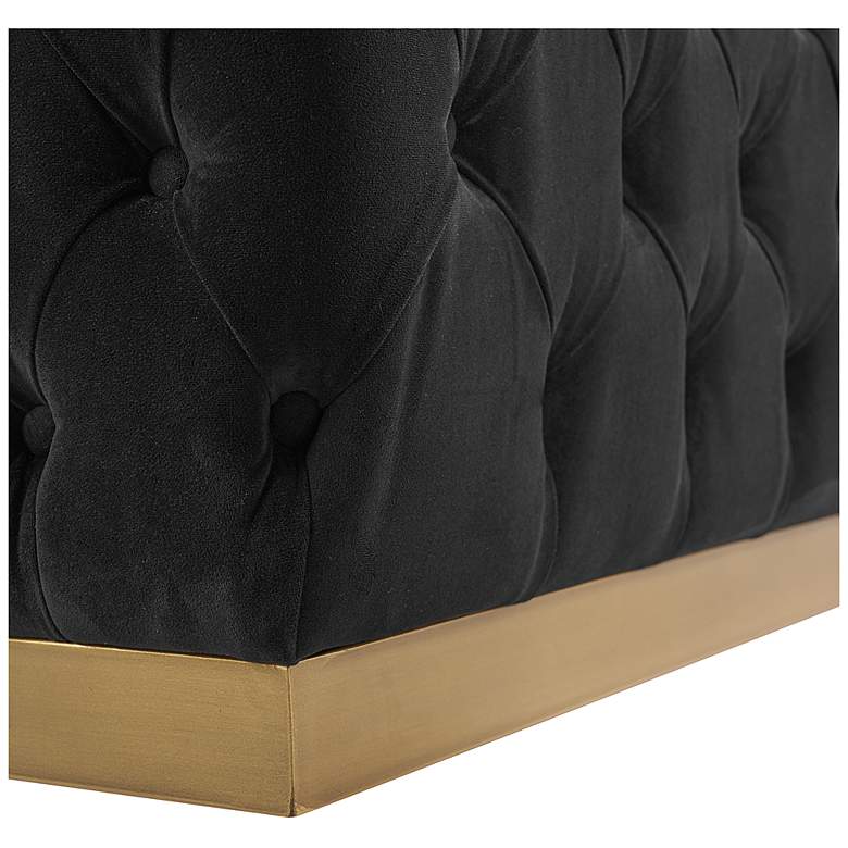 Image 4 Sunpan Babette Bench Abbington Black more views