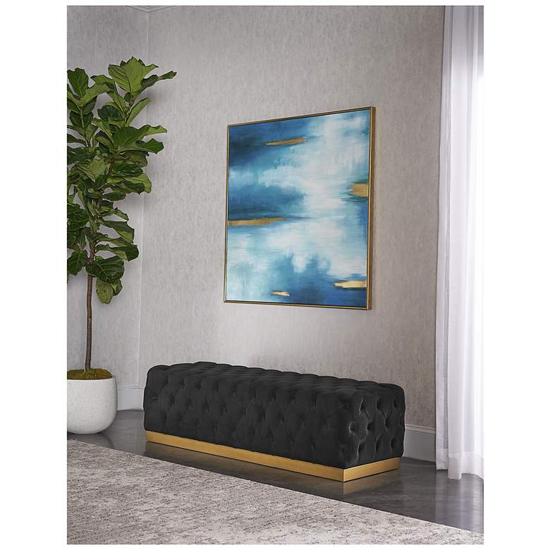 Image 6 Sunpan Babette Bench Abbington Black more views