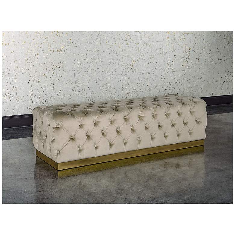Image 3 Sunpan Babette Bench Piccolo Prosecco more views