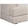 4_Sunpan Baela 145" Wide Danny Cream Fabric Modern Sofa more views