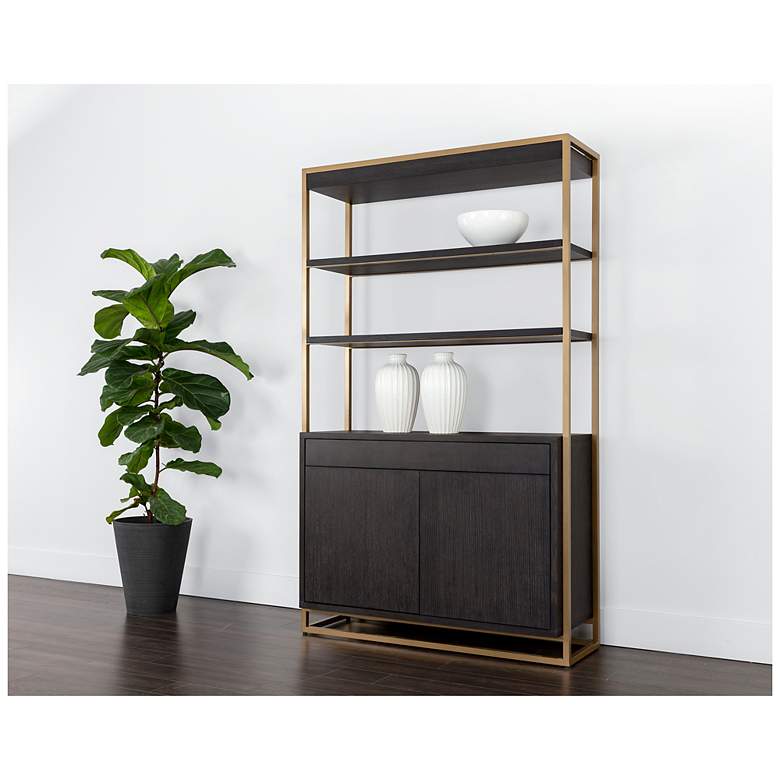 Image 5 Sunpan Baldessara Bookcase more views