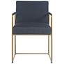 3_Sunpan Balford Dining Armchair Arena Navy more views