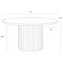 5_Sunpan Banyan Dining Table 59" more views