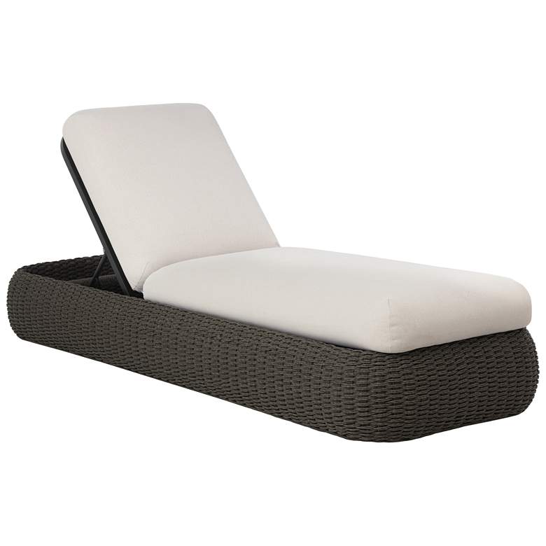 Image 1 Sunpan Barcelona Lounger Gray Palazzo Cream