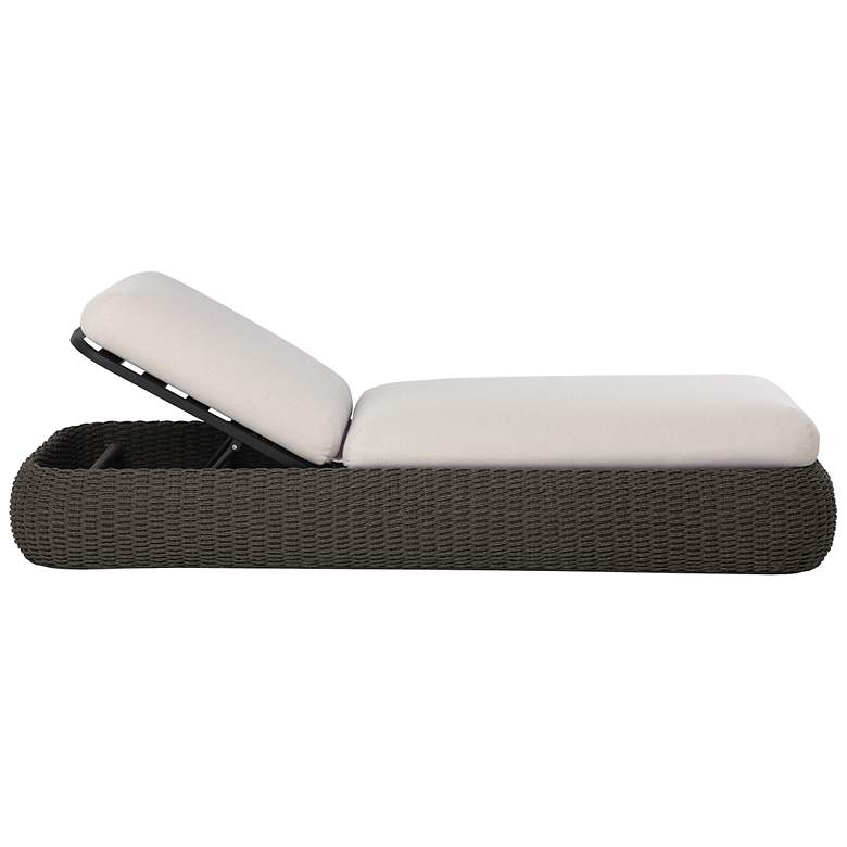 Image 4 Sunpan Barcelona Lounger Gray Palazzo Cream more views