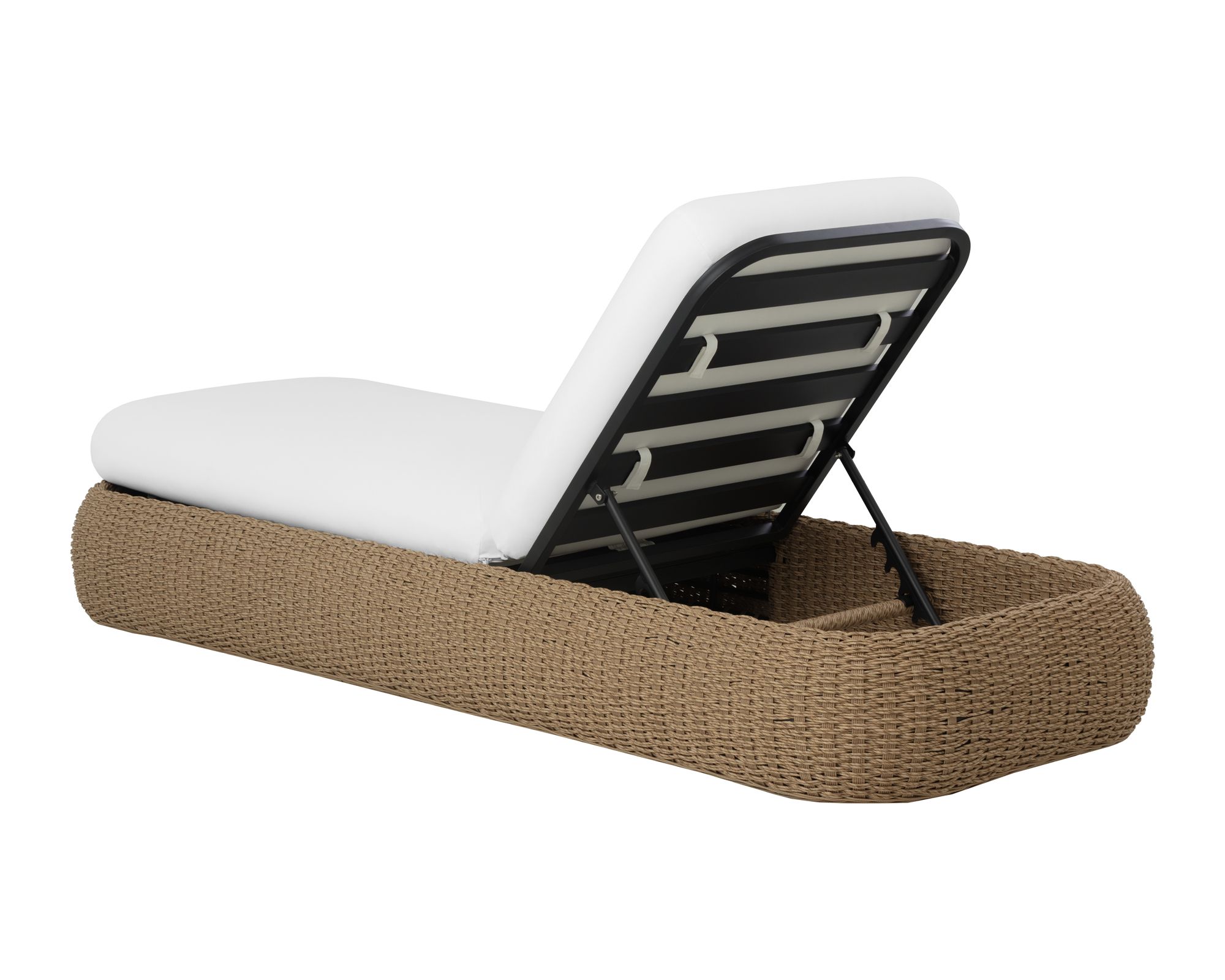 Image 7 Sunpan Barcelona Lounger Natural more views