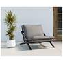 5_Sunpan Bari Lounge Chair Charcoal Gracebay Gray more views
