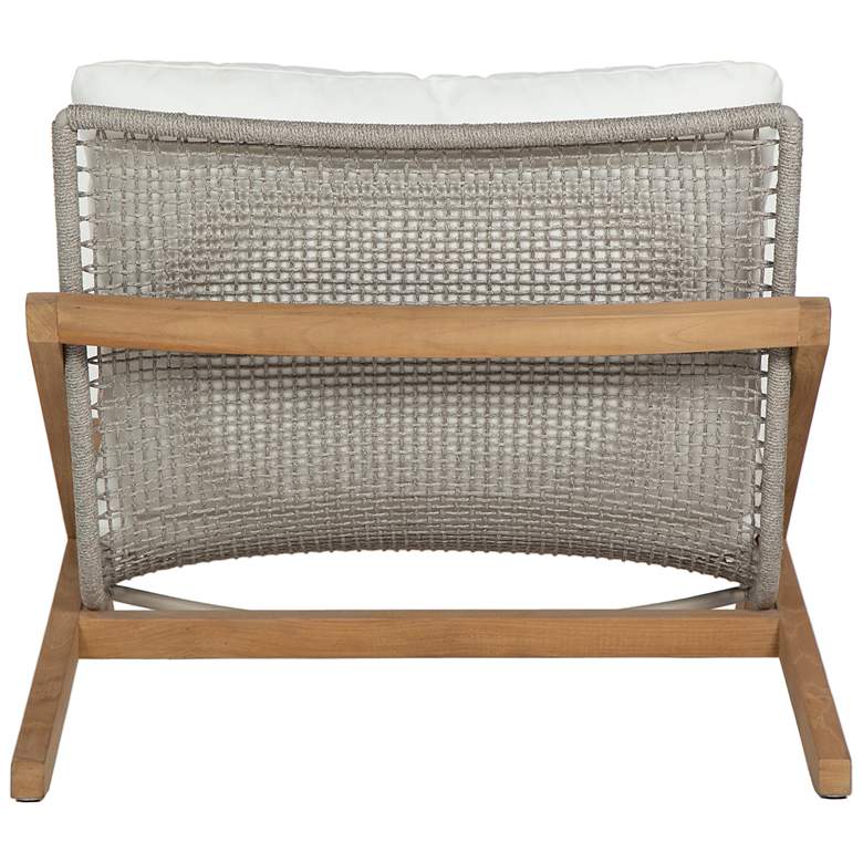 Image 5 Sunpan Bari Lounge Chair Natural Stinson White more views