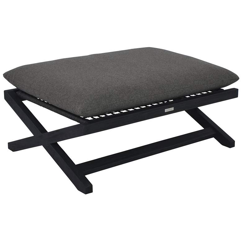 Image 1 Sunpan Bari Stool Charcoal Gracebay Gray