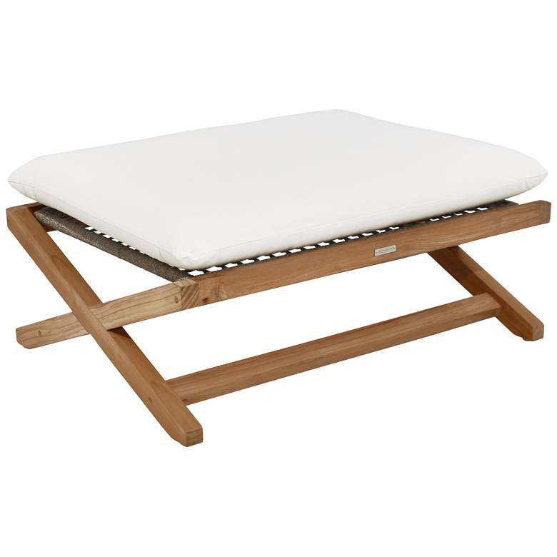 Image 1 Sunpan Bari Stool Natural Stinson White