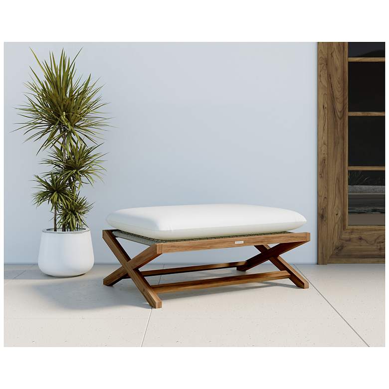 Image 4 Sunpan Bari Stool Natural Stinson White more views