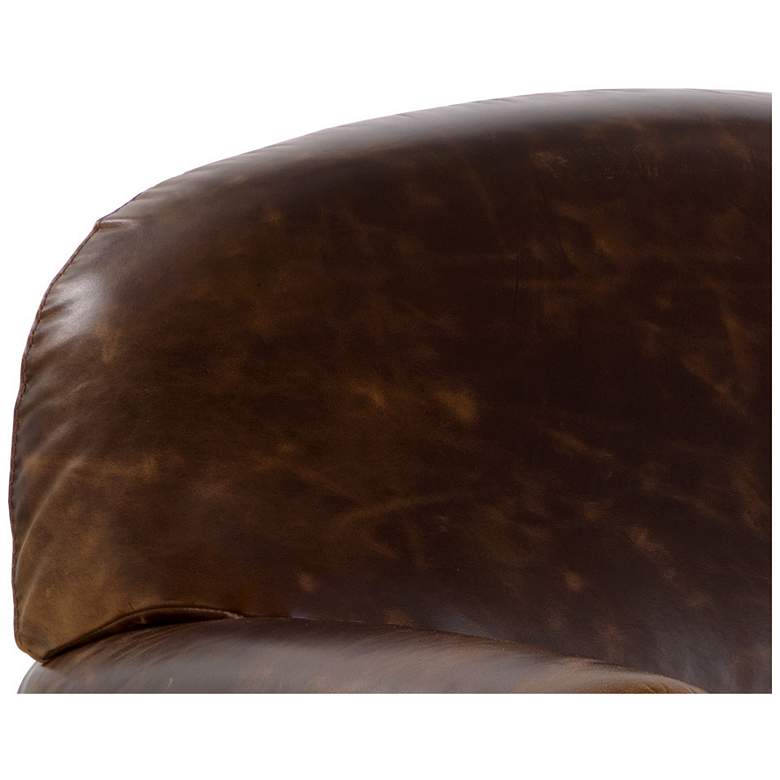 Image 7 Sunpan Bastoni Lounge Chair Chocolate Leather more views