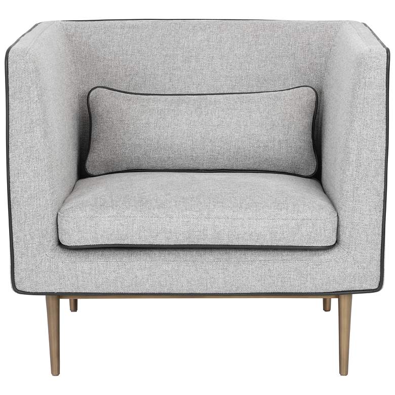 Image 3 Sunpan Batavia Armchair Belfast Heather Gray more views