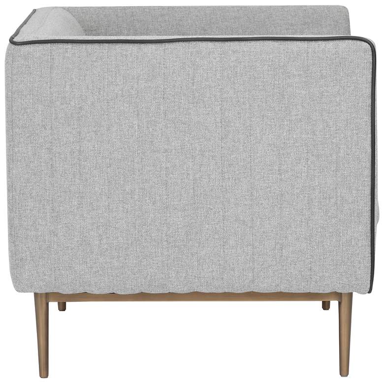 Image 4 Sunpan Batavia Armchair Belfast Heather Gray more views